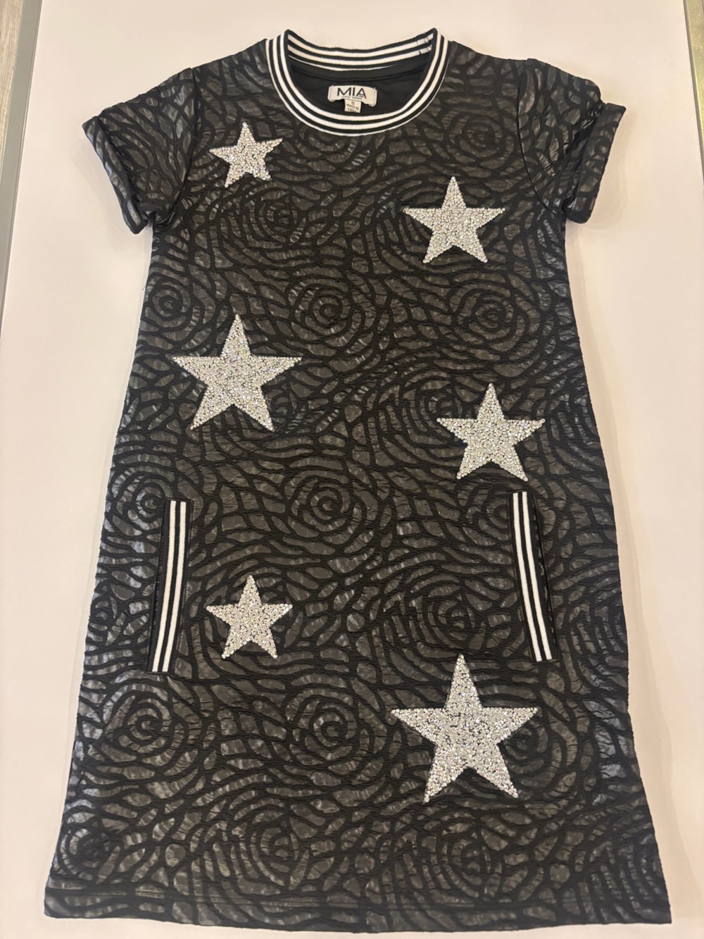 MIA dress with Crystal Star Accent